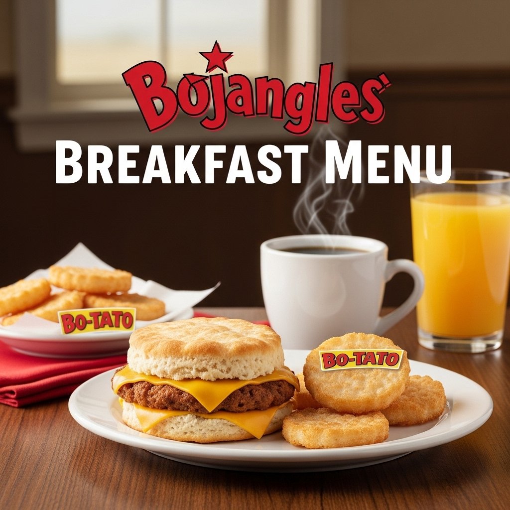 Bojangles breakfast menu